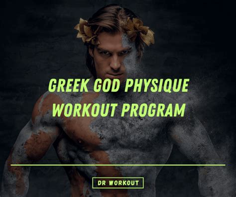 greek statues physique|Greek God Physique Workout Program, Diet Plan